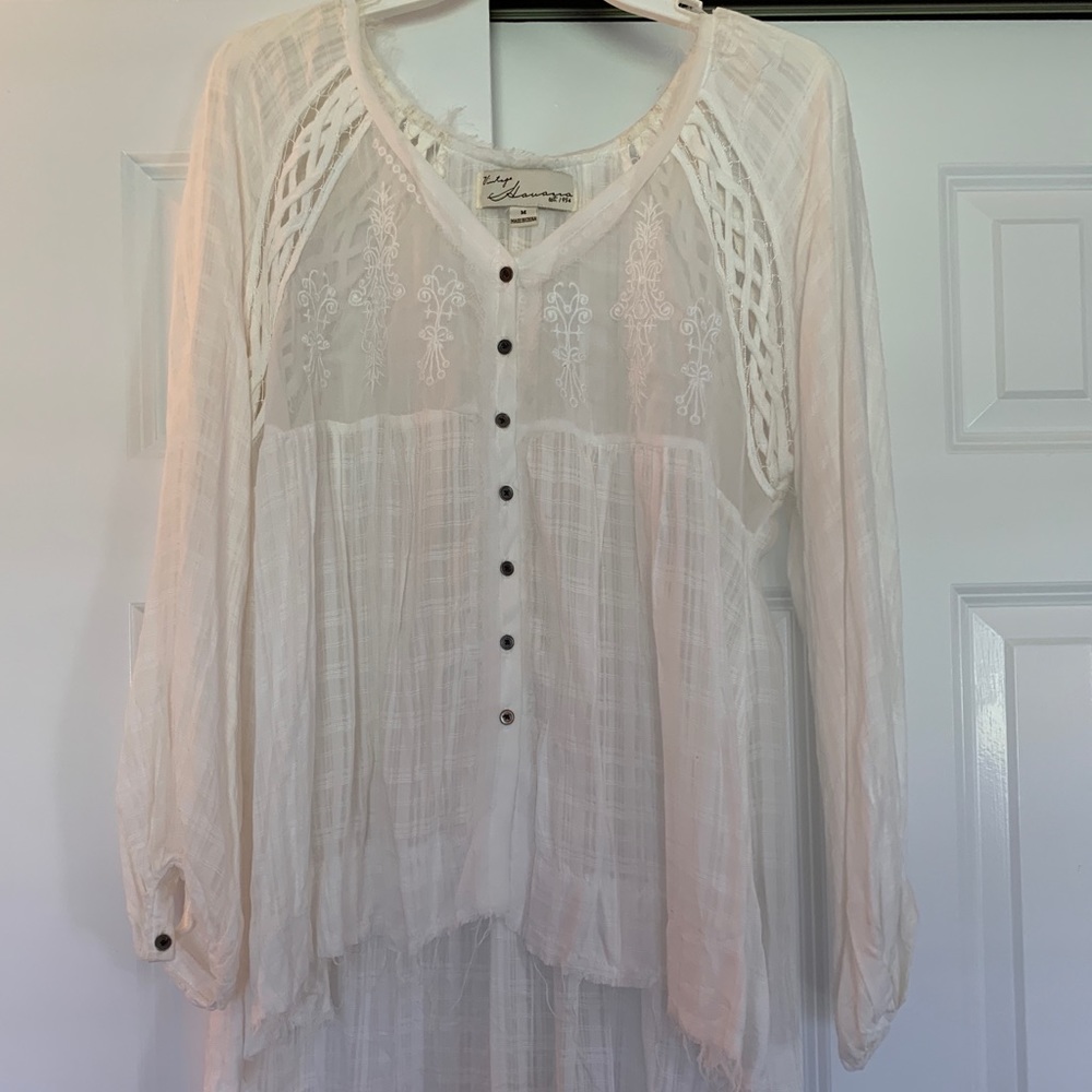 Vintage Havana Boho Long Sleeve Shirt